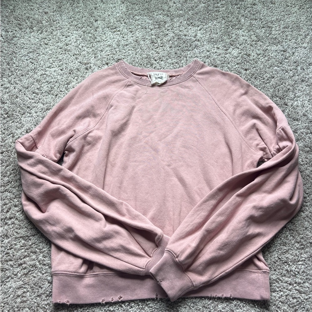 Pink Crewneck Sweatshirt
